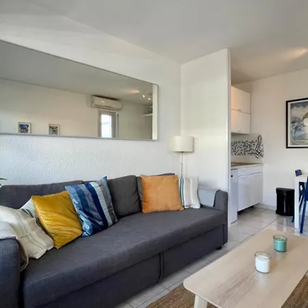 Apartamento Ideal Vacation In Juan-les-pins, With A Pool And 5 Minutes From The